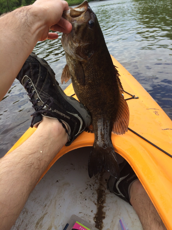 A photo of Alton Multhauf's catch