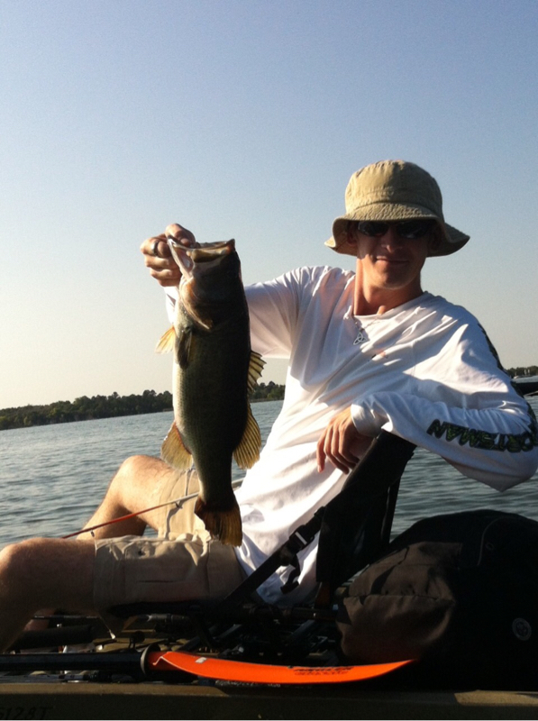 A photo of Devon McAfee's catch