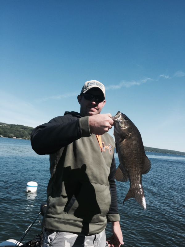 A photo of Michael Sweet's catch