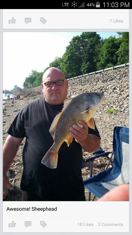 A photo of Don Gallagher's catch