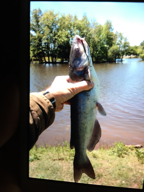A photo of Marshall Gilliam's catch