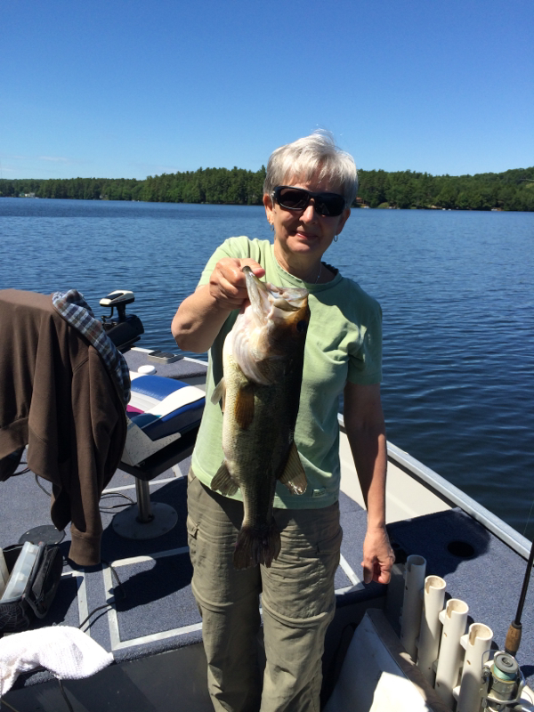 A photo of Rich Platt's catch