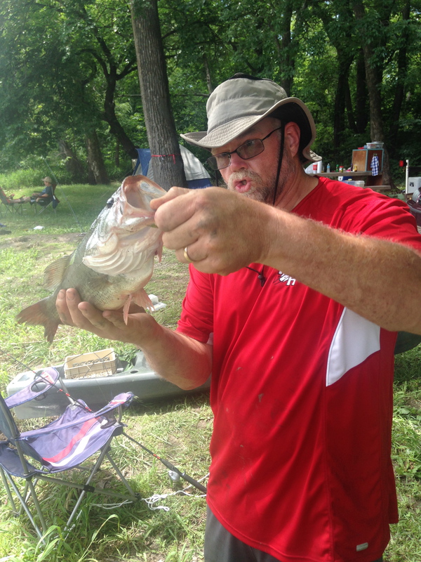 A photo of Ray Boese's catch