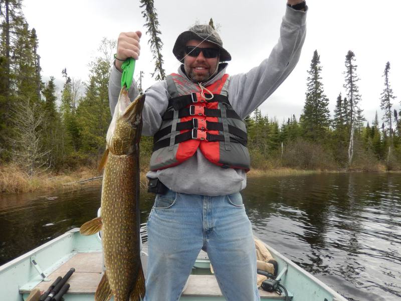 A photo of Aaron DeVos's catch
