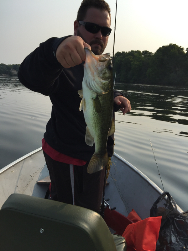 A photo of Nick Berardi's catch