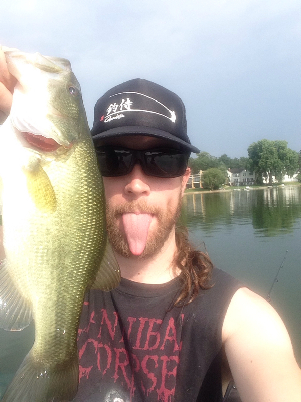 A photo of Joshua Fetzek's catch