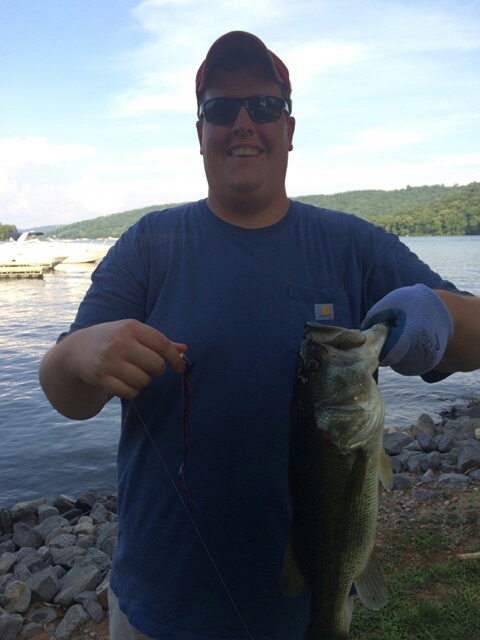 A photo of Daniel Pannell's catch