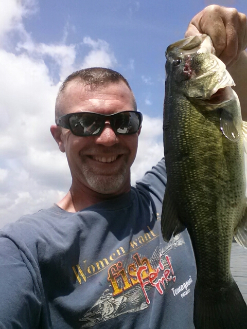 A photo of Kenneth Chesney's catch