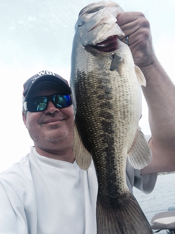 A photo of Troy Olson's catch