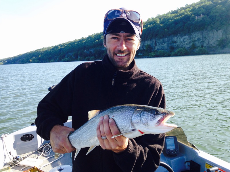 A photo of Dustin Beamer's catch