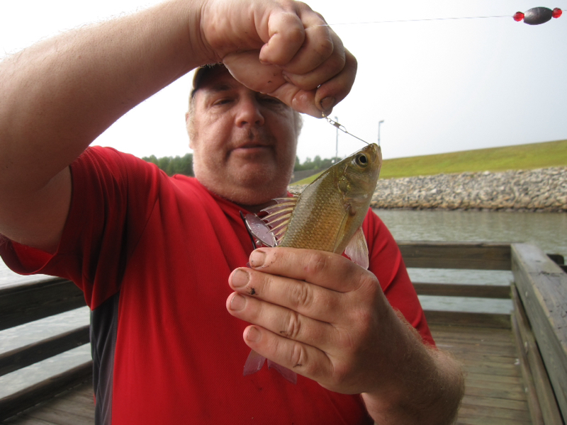 A photo of Justin Baustert's catch