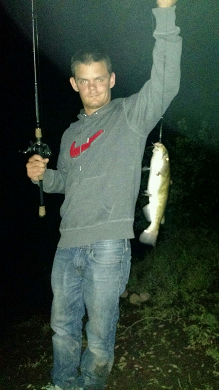 A photo of Chris Haas's catch