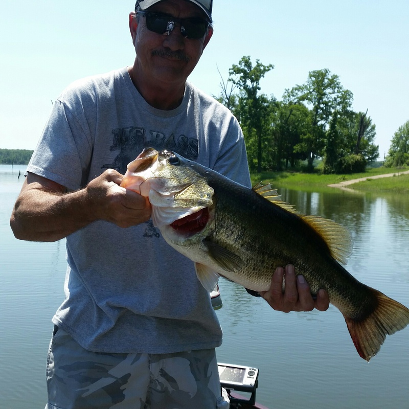 A photo of Larry Greenfield's catch