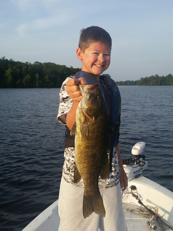 A photo of Structure Fishing's catch