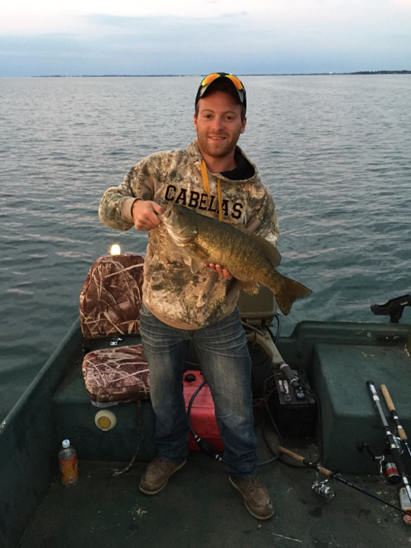 A photo of Barry Braun's catch