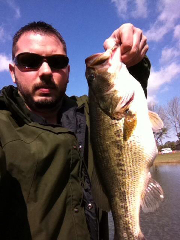 A photo of Michael Moyer's catch