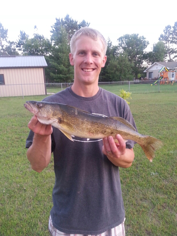 A photo of Josh Rohloff's catch