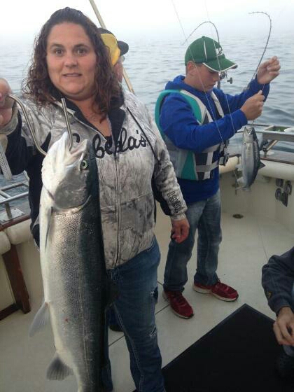 A photo of Tanya Rekow's catch