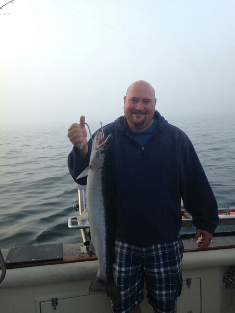 A photo of Brian Hutter's catch