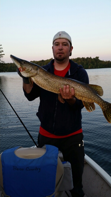 A photo of b g's catch