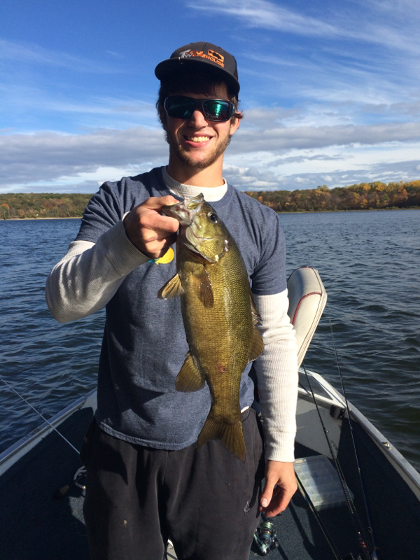 A photo of Nick Graessle's catch