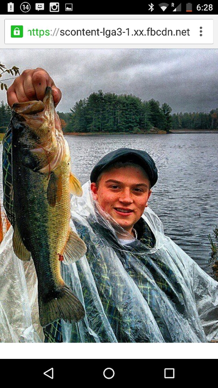 A photo of Kyle Gabriele's catch