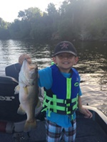 A photo of John Morgan's catch