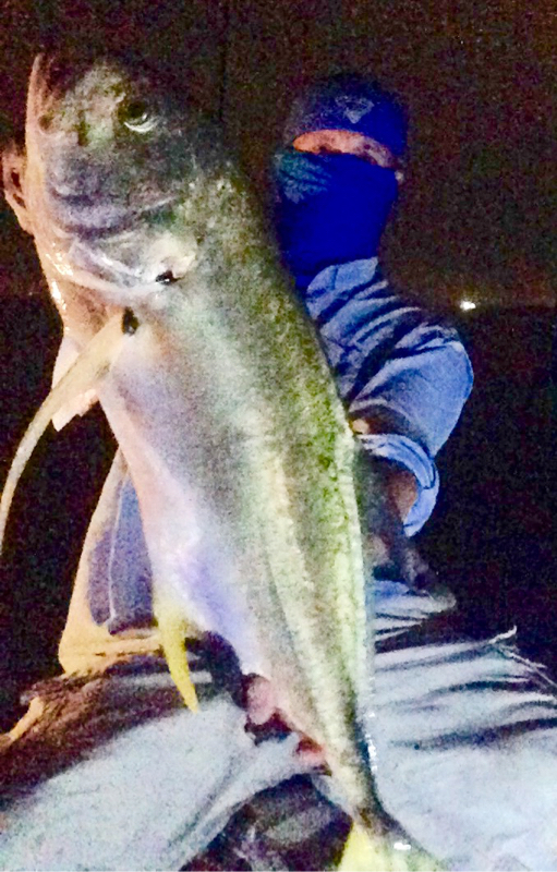 A photo of Richard Reid's catch