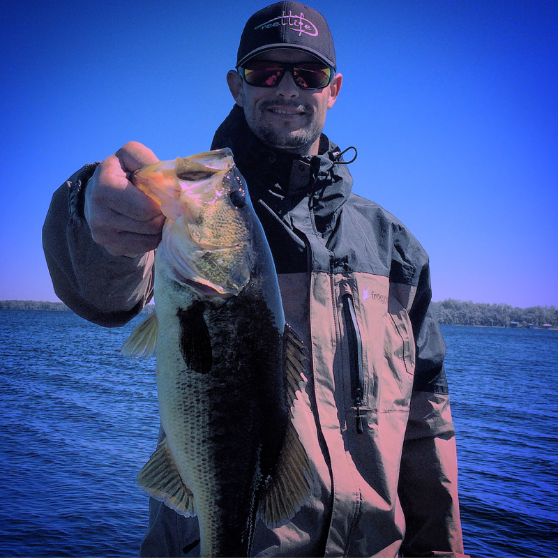 A photo of Jason Hunter 's catch