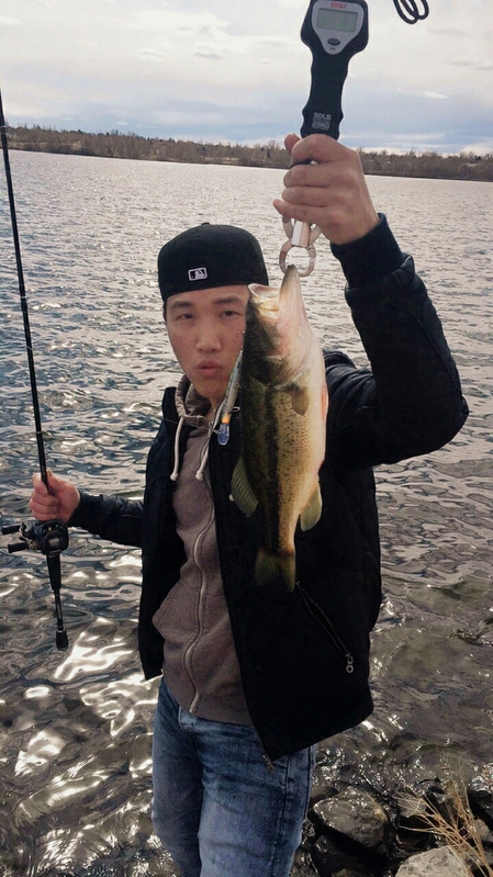 A photo of James Chang's catch