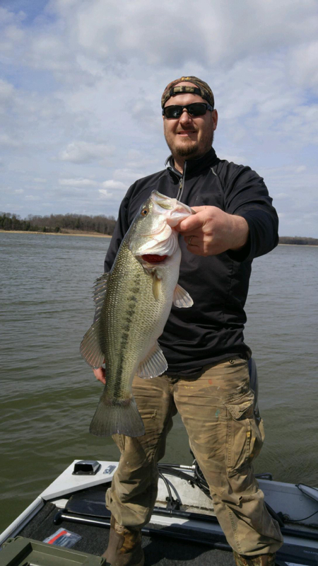 A photo of Josh Ezell's catch