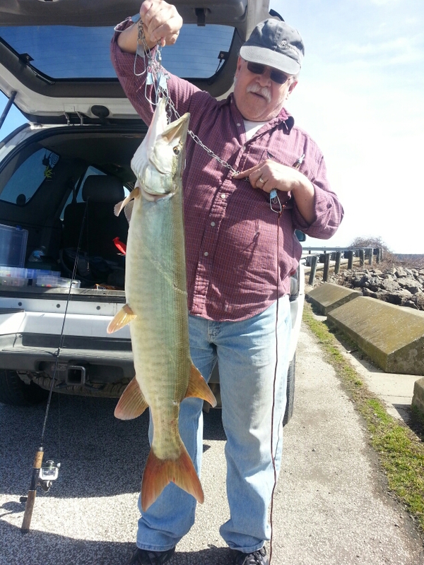 A photo of Nate Lueders's catch