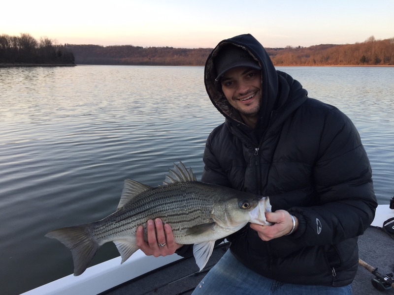 A photo of Michael Glinka's catch