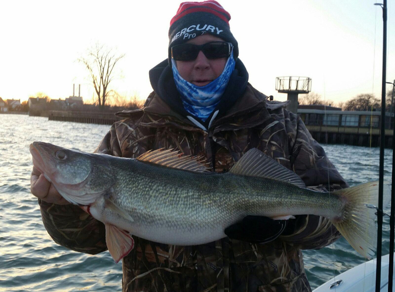 A photo of Phil Gutmann's catch