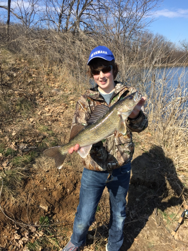 A photo of Jackson Erdmann's catch