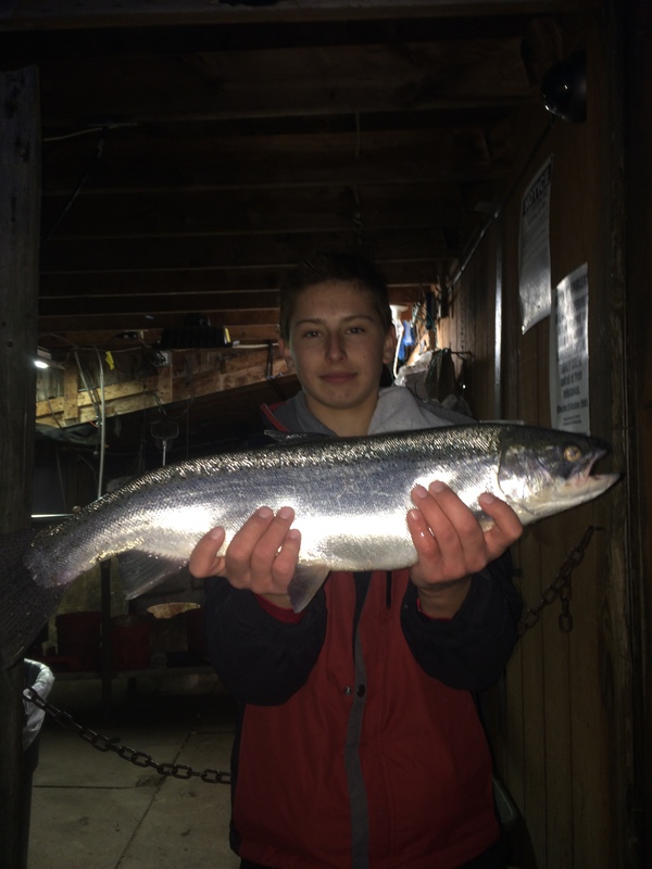 A photo of Brock Sharbaugh's catch
