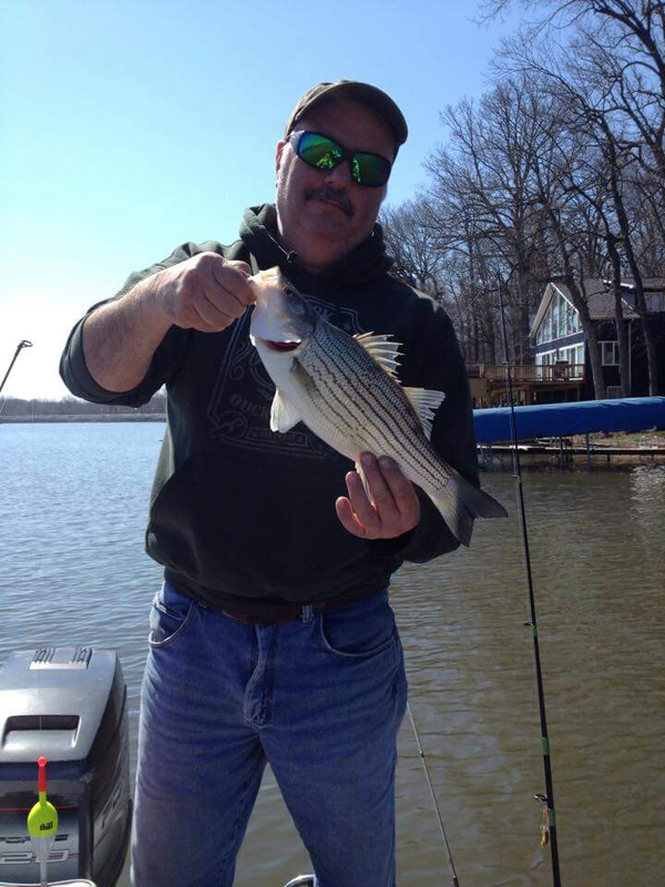 A photo of Mike Henley's catch