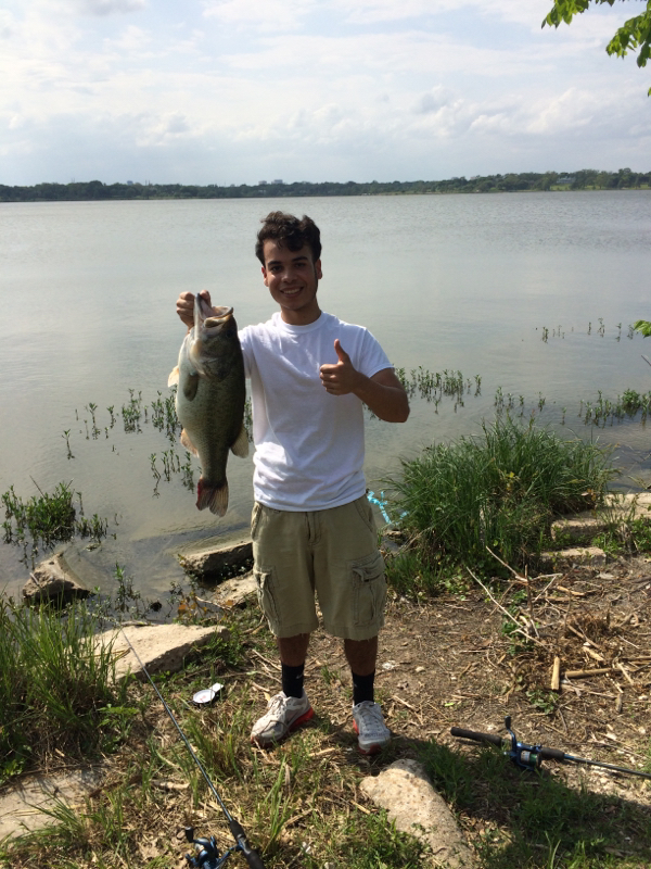 A photo of Jesus Madrigal's catch