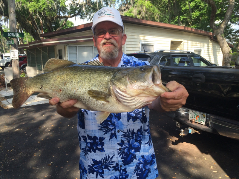 A photo of Dave "Big Dawg" Martin's catch