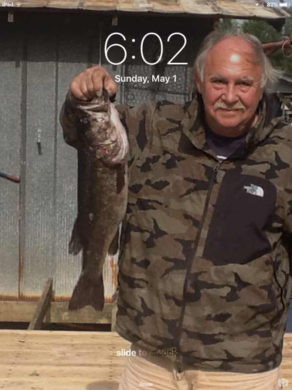 A photo of Gerald Moesch's catch