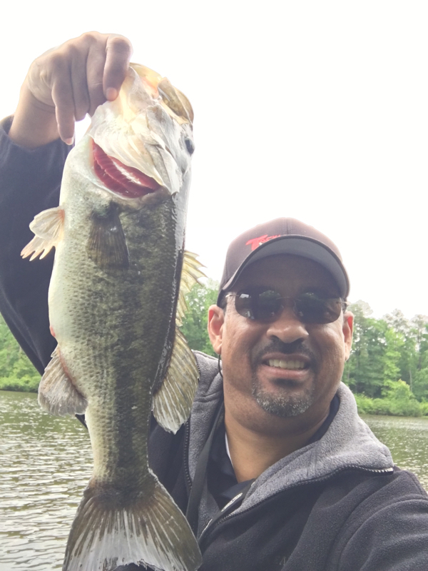 A photo of Mark Parson's catch