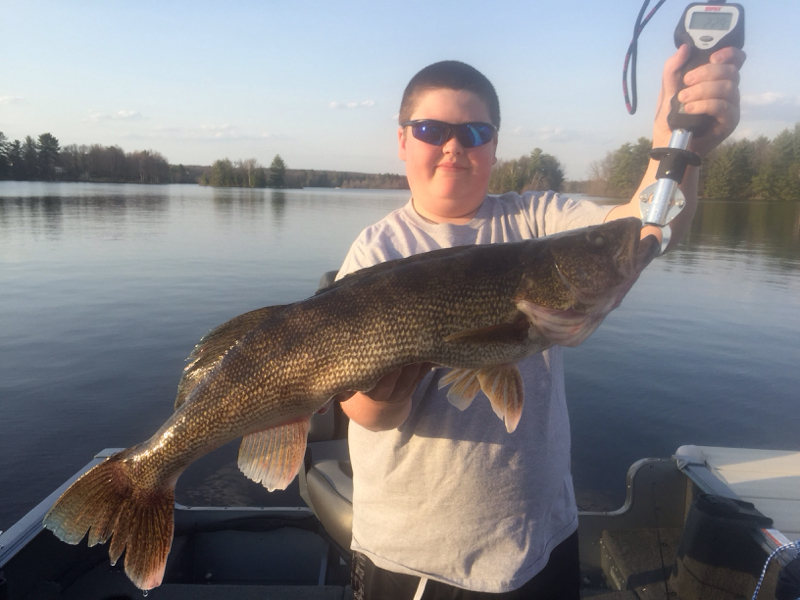 A photo of Tanner Obremski's catch