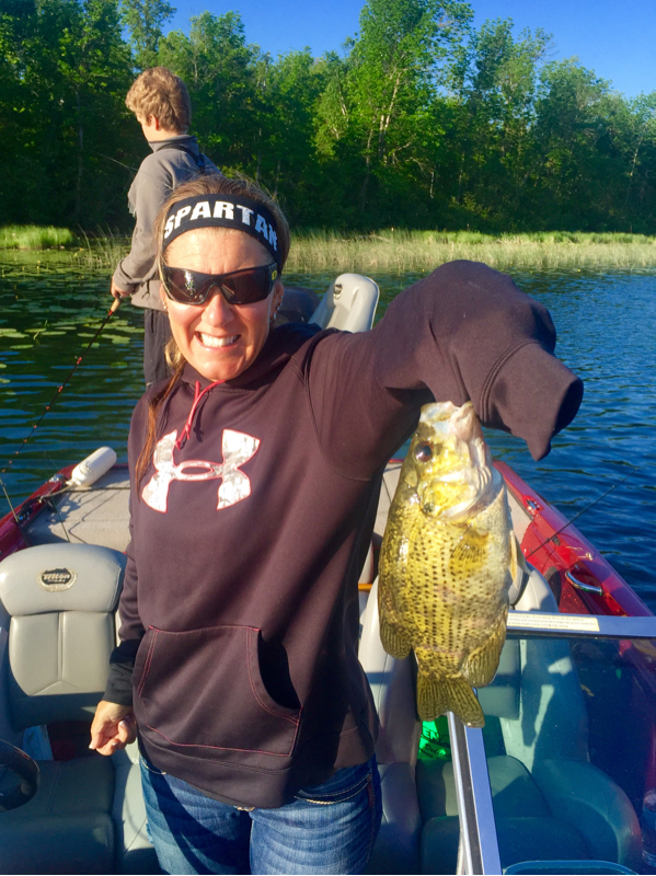A photo of Jim Robinson's catch