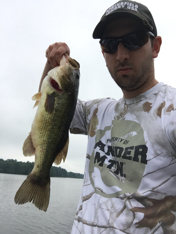 A photo of Justin Latchaw's catch