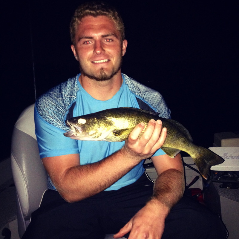 A photo of Vinnie Griffith's catch