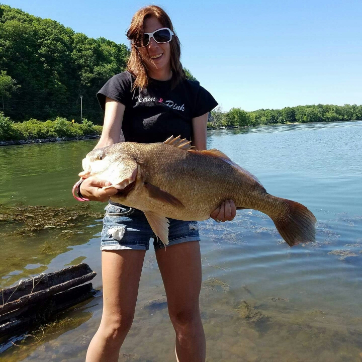 Caught a Sheepshead on Lake Champlain