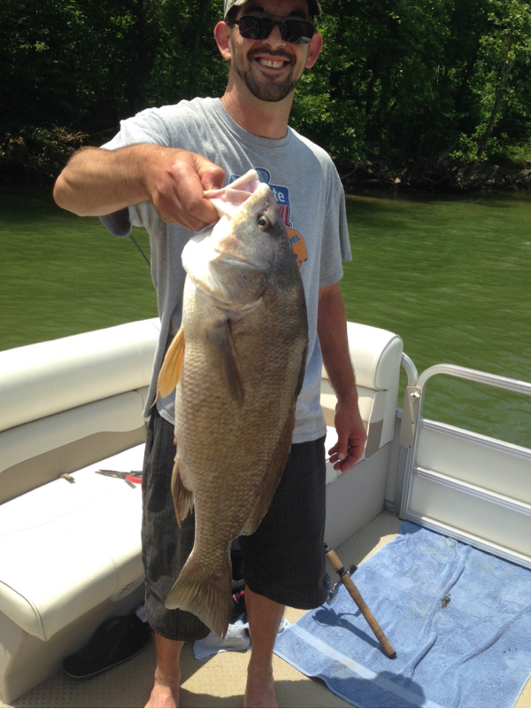 A photo of mike Ramsey's catch