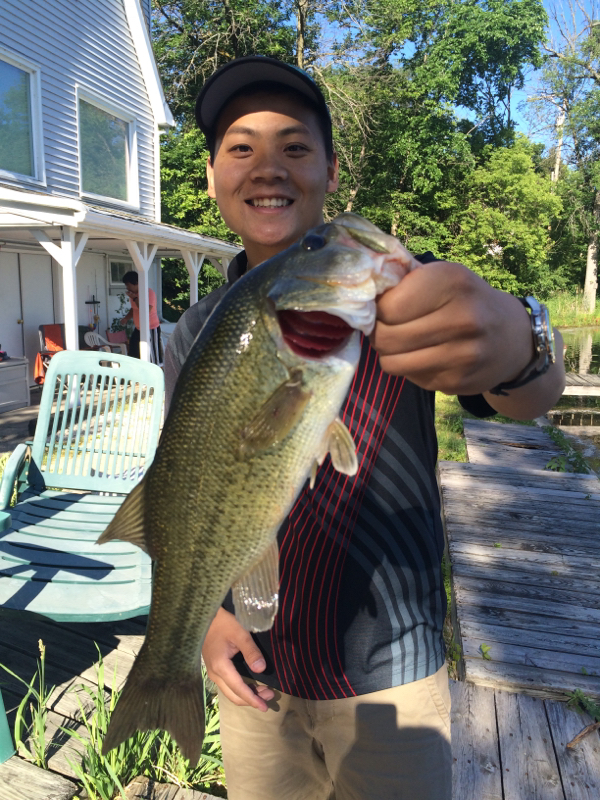 A photo of Doua Vang's catch