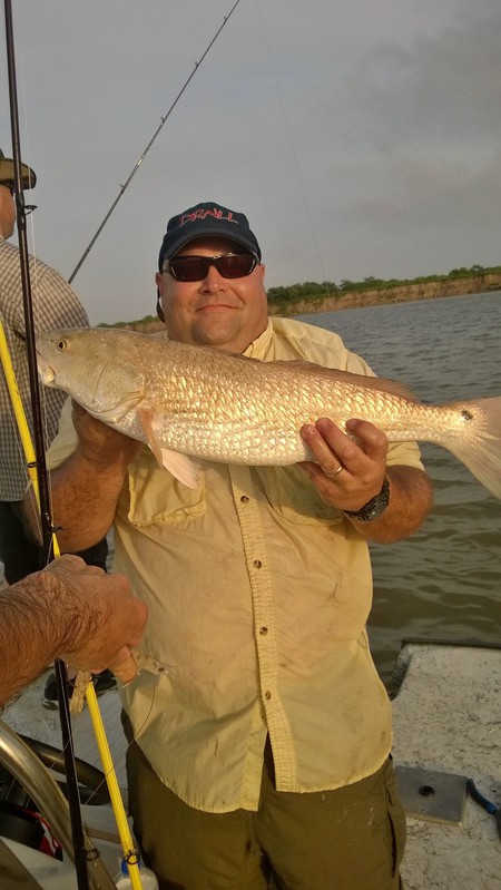 A photo of Jed Johnson's catch