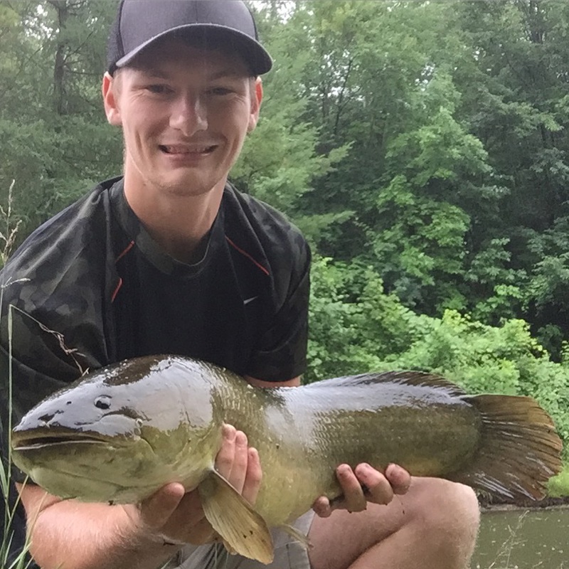 A photo of Aaron Sharlow's catch